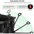 thumbnail image 4 of VIVOSUN Chariot Pliant Utilitaire Robuste pour Camping en Plein Air (Noir), 4 of 5