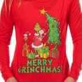 thumbnail image 2 of Dr. Seuss The Grinch Pajamas Buffalo Plaid Holiday Matching Family Sleepwear, 2 of 5