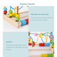 thumbnail image 2 of Around Beads Wire Maze Toy Puzzle Carton Puzzle Around Toy For Baby Colorful Around Beads, 2 of 9
