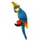 thumbnail image 4 of Gancho de pared para animales Gancho de pared Percha Percha Gancho para toalla Barra de sujeción para auriculares Organizador shamjiam Parrot Wall Mount Sculpture, 4 of 6