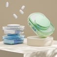 thumbnail image 4 of vnanda Boîte Distributrice de Médicaments Portable Boîte Scellée Anti-Humidité Mini Boîte Transparente pour une Semaine en Extérieur, 4 of 7