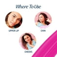 thumbnail image 5 of Veet 3 Minute Facial Hair Removal Cream for Women, Depilatory Cream with Organic Aloe Vera, 2 Piece Women's Facial Hair Remover Kit (Pack of 2), 5 of 9