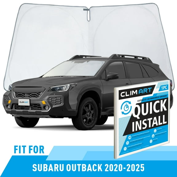 CLIM ART Windshield Sun Shade for Subaru Outback 2020-2025, Custom-Fit Foldable Car Sunshade, Vehicle Sun Protector, Front Auto Windshield Cover, Car accessories - WS6018