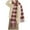 Brown-C, variant on Penkiiy Warm Scarf for Women Winter Women's Fashion Winter Warm Scarf Solid Color Scarf Tassel Knitted Scarf Dark Gray Scarf