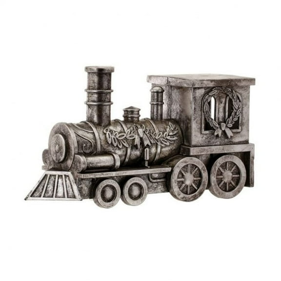 Regency International 14" Vacuum Plated Antique Train, Antique Pewter