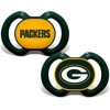 NFL Green Bay Packers 2-Pack Pacifiers