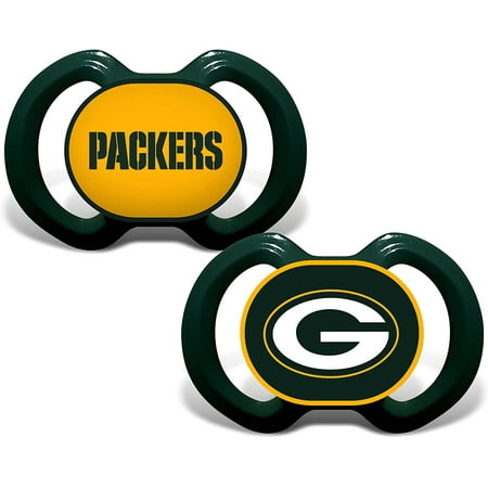 NFL Green Bay Packers 2-Pack Pacifiers