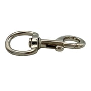 7/8 Round Swivel Eye Bolt Snap, Zinc Plated, Peerless Chain, #4714038