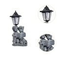 thumbnail image 6 of Fzaqwen Boy and Girl Garden Statue with Solar Lights Gray Resin Figurine for Outside, 6 of 9