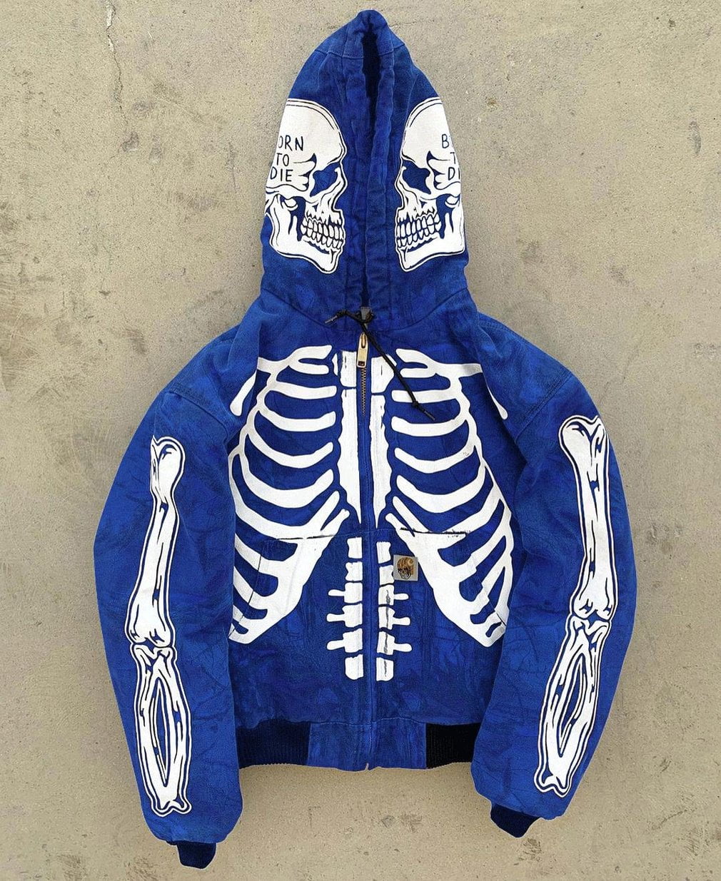 Skull Statement Polyester Long Sleeve 