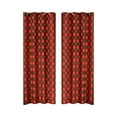 thumbnail image 2 of Steadline Christmas Printed Blackout Curtains with Grommets - 53x84 Inch Red White Holiday Window Decor for Living Room Bedroom Festive Home Decoration, 2 of 8