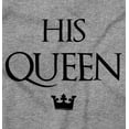 thumbnail image 2 of King Queen Matching Sets His Hers Women Plus Size Graphic Pullover Hoodie Brisco Brands 2X, 2 of 4