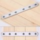 thumbnail image 4 of 8 Pieces Of Stainless Steel Heavy-Duty Straight Repair Connecting Piece, Repair Fixing Bracket, wit, 4 of 5