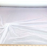 Fabric nylon Tricot White 15 denier Lustre SheerTM