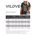 thumbnail image 7 of VILOVE Plus Size T Shirts for Women a Dream Is a Wish Your Heart Makes Graphic Tees Casual Short Sleeve Tops, 7 of 7