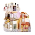 thumbnail image 1 of Organizador de Maquillaje Giratorio,Organizador de Maquillaje Giratorio 360° en forma de Carrusel Ajustable, Gran Capacidad, Porta Perfumes Giratorio, Organizador y Almacén para Maquillaje, 1 of 7