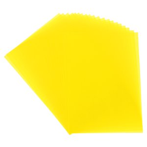 50 Feuille de transparence jaune 11.7" x 8.2" Papier Vellum imprimable pour imprimer les invitations de mariage