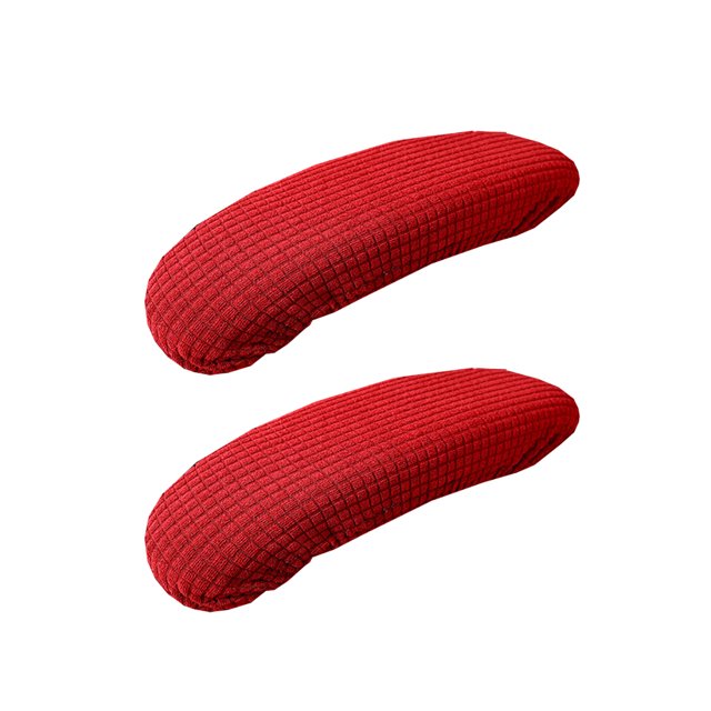 Funda de Silla Injueey 2 Elegante y Fácil de Instalar Impermeable Vino Rojo