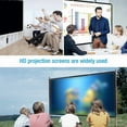 thumbnail image 4 of Portable Projector Screen Simple Curtain Anti-Light Canvas for Projector ,Wrinkle-Free Outdoor Projector Screen, 4 of 6