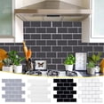 thumbnail image 1 of 3D Simulation Wall Stickers | Self-Adhesive Peel and Stick Tiles for Kitchen & Bathroom Decor | 12x12 Inch Heat-Resistant Vinyl Decals | Easy DIY Installation on Smooth Walls, 1 of 7