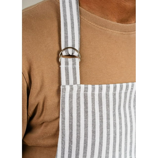 Fabstyles Bistro Stripe Apron: Stylish Protection for the Modern Cook