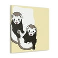 thumbnail image 2 of Ferret Minimalism Splendor - Canvas, 2 of 10