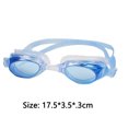 thumbnail image 3 of Gafas de natación anti UV Adultos Niños Deportes acuáticos Gafas antivaho (Azul), 3 of 4