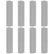 8 Pieces Pumice Stones for Cleaning Scouring Pad Grey Stick Cleaner Removing Toilet Bowl Ring Bath Household Kitchen Pool