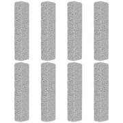 Synpinya 8 Pieces Pumice Stones for Cleaning Pumice Scouring Pad Grey Pumice Stick Cleaner for Removing Toilet Bowl Ring Bath Household Kitchen Pool