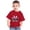 Red, variant on Edvintorg Kawaii Easter Shirts for Kids Summer Boys Girls Tshirt 2025 Fashion Cute Letter Printed Round Neck Short Sleeve Tee Top 3-14Years Schools Outfit Children's Clothing