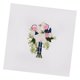 thumbnail image 3 of Kit de Inicio de Bordado con Patrón de Flores, Manualidades de Punto de Cruz, Decoración de Hogar / Pared / Restaurante / Hotel de Bricolaje - 30x30cm Azul Macarena Ribbon Cross Stitch, 3 of 8
