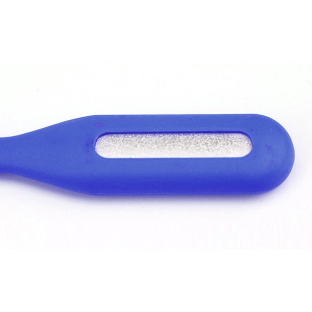 Lámpara LED USB Mini computadora portátil portátil Escritorio de lectura Iluminación nocturna (Azul)