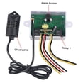 thumbnail image 4 of Refrigeration Dual Digital Temperature Humidity Controller Home Fridge Thermostat Humidistat  Hygrometer W1099 AC110-220V, 4 of 8