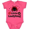 thumbnail image 3 of Inktastic Little Ladybug with Flowers Boys or Girls Baby Bodysuit, 3 of 5