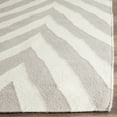 thumbnail image 3 of Safavieh Dhurries Deborah Geometric Area Rug, Gray/Ivory, 2'6" x 4', 3 of 8