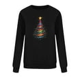 thumbnail image 6 of Womens Casual Christmas Tee Shirts Sweatshirts Graphic Open Front Cardigan Sweaters Zip Up Sweatshirt Active Long Sleeve Tops Cotton, 6 of 6