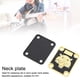 thumbnail image 3 of Placa De Mástil De Guitarra Eléctrica, Placa De Conexión De Mástil De Guitarra De aleación De Zinc, Reemplazo De Placa Protectora De Mástil De Guitarra Con Tornillos Para, 3 of 7