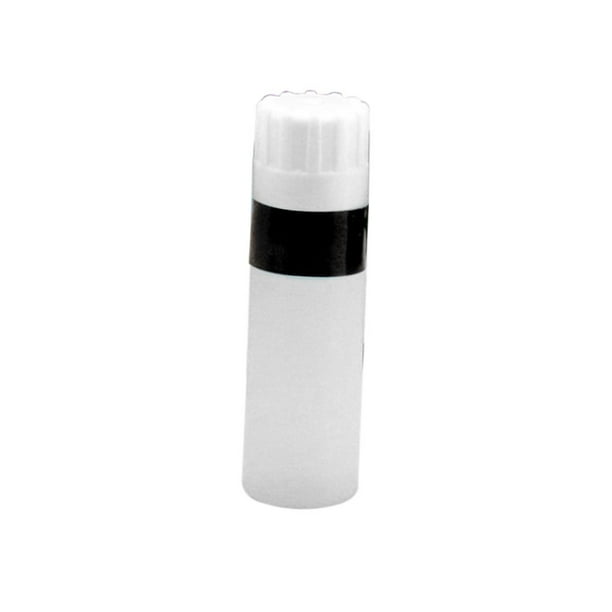 Yuarrent Envase líquido plástico de la botella de la botella del cuentagotas de los ojos para el caso de la lente de contacto Almacenamiento y organización del hogar Negro PC 1