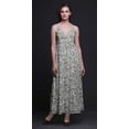 thumbnail image 2 of Bimba Robe Longue Chic à Imprimé Floral pour Femme, Style Bohème, Maxi d'Été, Tenue de Plage - Petit, 2 of 6