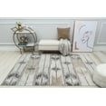 thumbnail image 5 of Mason Brooks Cressida CA55A Coastal Fog Moroccan Tribal Gray Area Rug, 5'3" x 7'0", 5 of 9