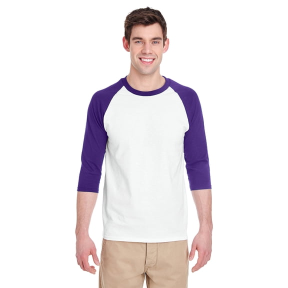 Gildan Gd 5700 Hvy Cttn 3/4 Slve Rgln