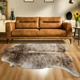 thumbnail image 5 of LYENDOS Cowhide rug 6.2 x 7 Feet,Cow hide rug Durable No-Slip Backing,Faux cowhide rug Thickened Elastic,for Bedroom Living Room Home Office Western Decor, 5 of 6