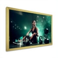 thumbnail image 4 of Designart "Dumbbell Training For Female Athlete" Aerobic & Bodybuilding Picture Framed Canvas Prints, 4 of 5