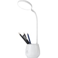 thumbnail image 1 of Lámpara de escritorio, lámpara de mesa LED con interruptor táctil y portalápices, lámpara de lectura con protección ocular regulable, lámpara de noche regulable recargable por USB, 1 of 5