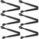 thumbnail image 1 of Pinzas para hielo de acero inoxidable, pinzas para servir, pinzas para barbacoa, pinzas para cocina, pinzas para azúcar, pinzas para galletas, barra de fiesta 6 piezas (negro)-- oso de fresa Electrónica, 1 of 2