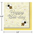thumbnail image 2 of Creative Converting Bumblebee Baby Napkins, 16 ct, 2 of 2