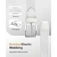 thumbnail image 3 of FAIRWIN Elastic Men's Golf Belts Casual Braided Nylon Work Belts for Men, 3 of 8