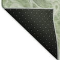 thumbnail image 5 of Addison Rugs Mayfield Premium Machine Washable Transitional Abstract Aloe Rectangle Rug, 5' X 7'6" Machine Washable Transitional Abstract Aloe Oversized Sherpa Throw Blanket, 5 of 7