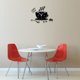 thumbnail image 3 of unbranded De Pared Café En Acrílico Negro Con Números Huecos Ideal Para De Cocina, 3 of 7