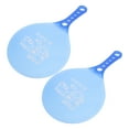 thumbnail image 4 of OUNONA 1 Pair of Badminton Rackets Plastic Paddle Shuttlecock Ball Paddles Paddle Ball Game Rackets, 4 of 8